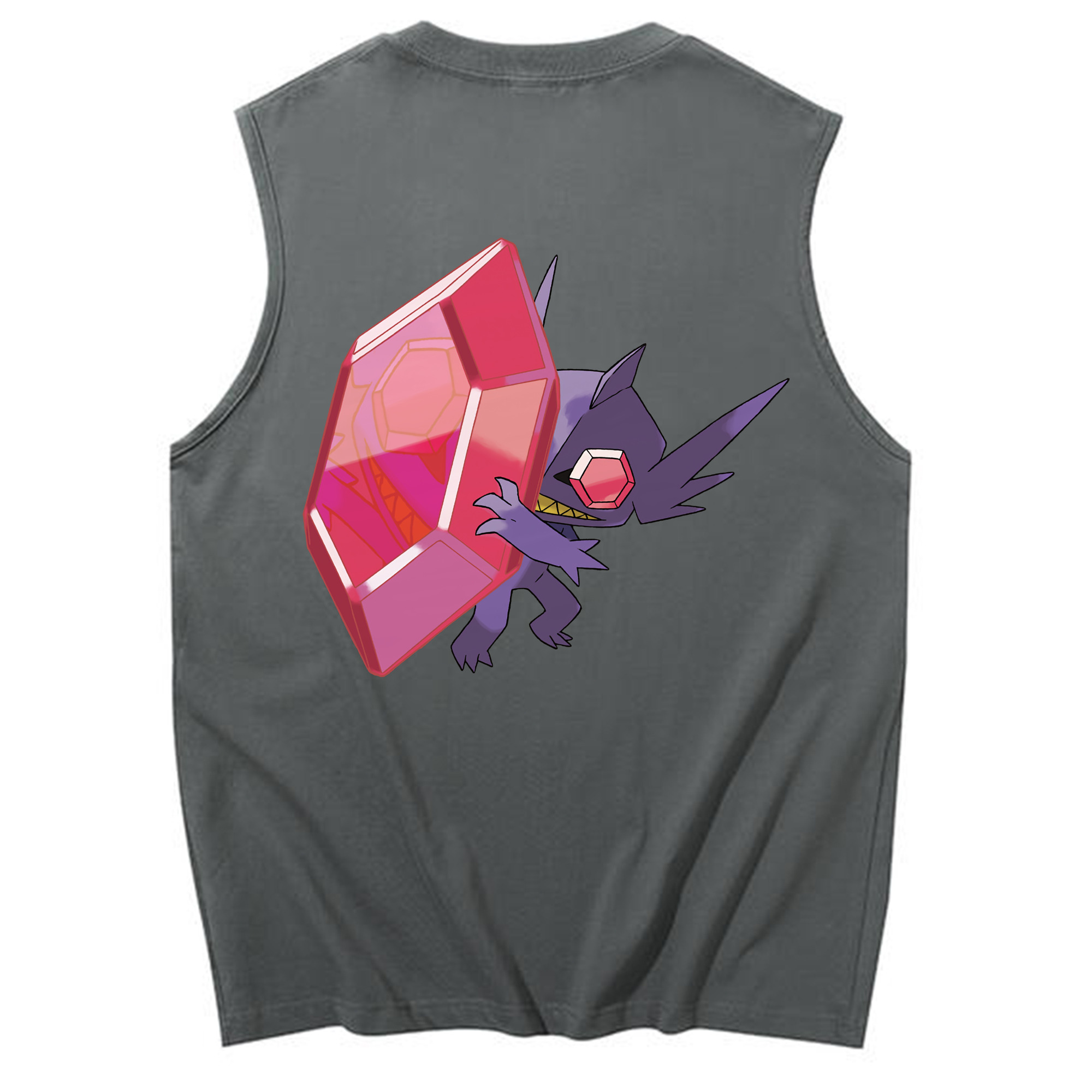 （画像用） ポケットモンスター Pokémon コットン100％タンクトップ（背面プリント）